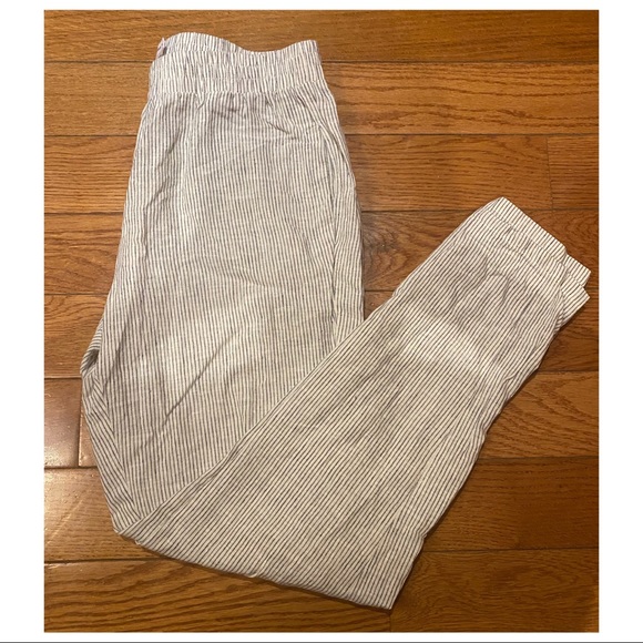 Striped linen pants - Picture 3 of 4
